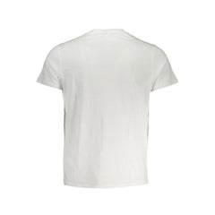K-WAY Elegant White Cotton T-Shirt with Pocket Detail - T-Shirts