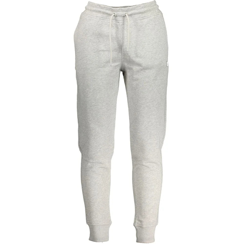 K-WAY Gray Cotton Pant - Joggers