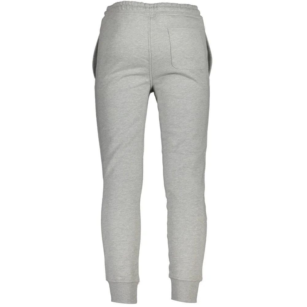K-WAY Gray Cotton Pant - XXL - Joggers