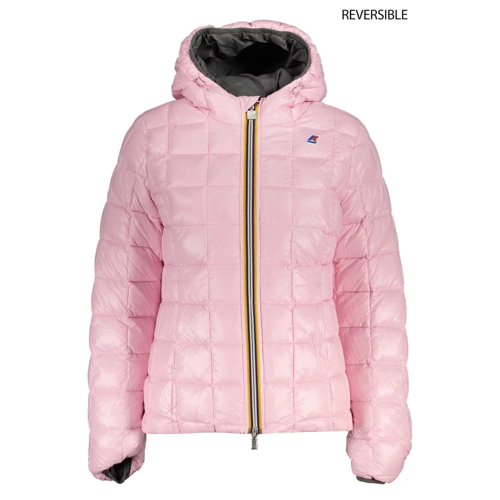 K-WAY Gray Polyamide Jackets & Coat - XS - Puffer Jackets