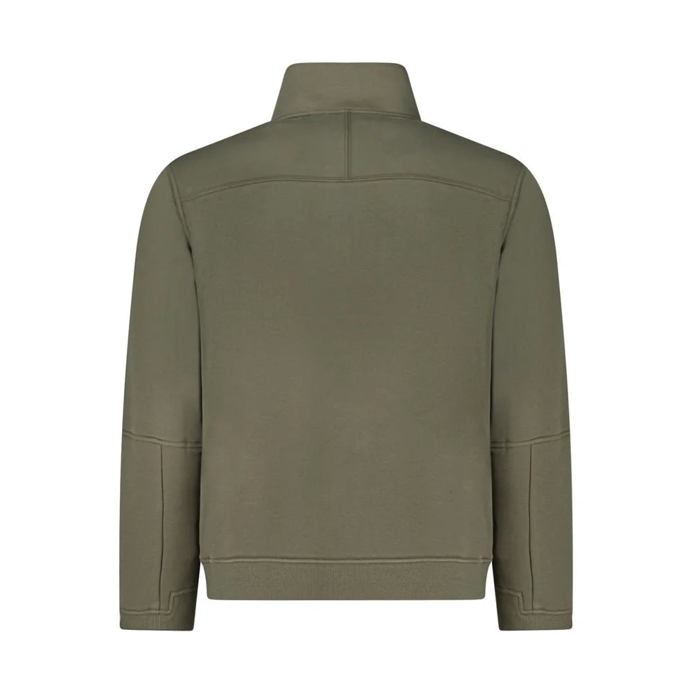 K-WAY Green Cotton Men Sweater