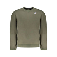 K-WAY Green Cotton Men Sweater