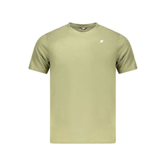 K-WAY Green Cotton Men T-Shirt - T-Shirts