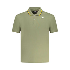 K-WAY Green Cotton Polo Shirt - Polos