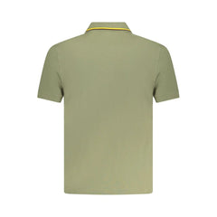 K-WAY Green Cotton Polo Shirt - Polos