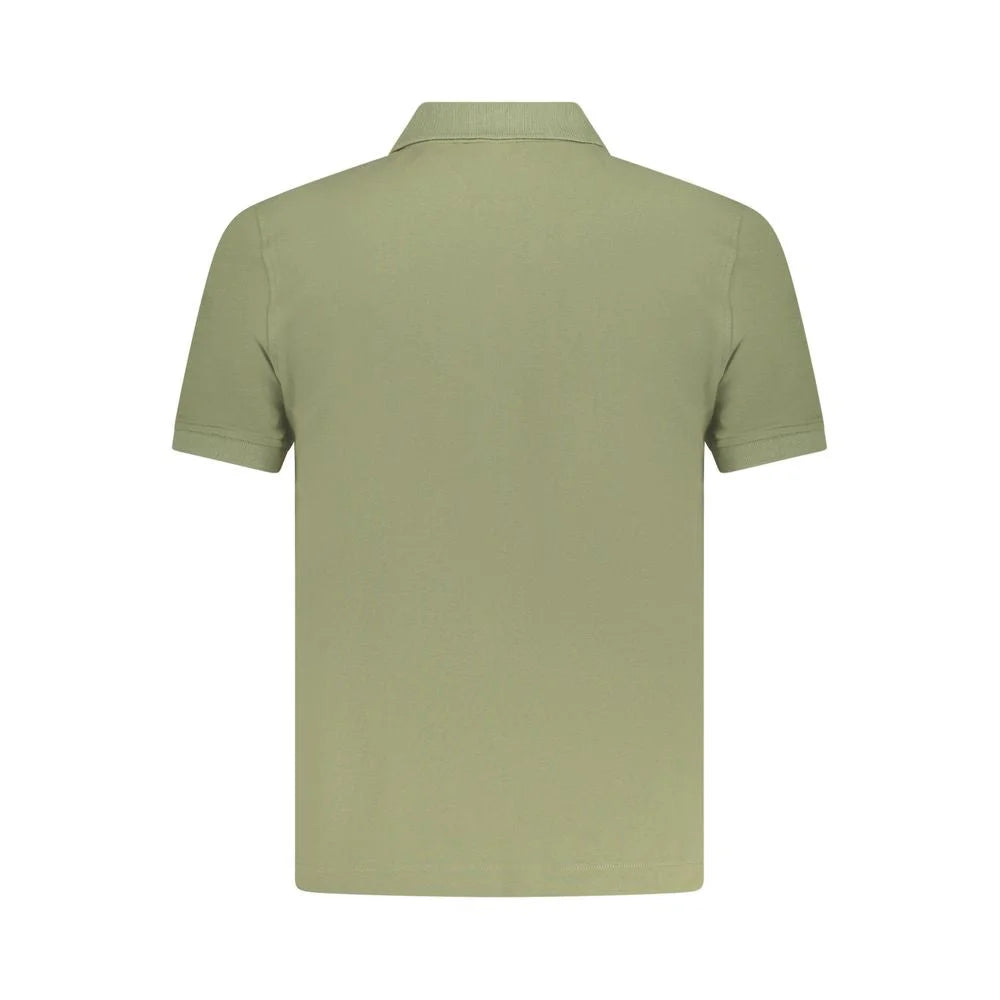 K-WAY Green Cotton Polo Shirt - Polos