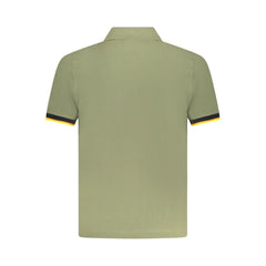 K-WAY Green Cotton Polo Shirt - S - Polos