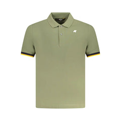 K-WAY Green Cotton Polo Shirt - S - Polos