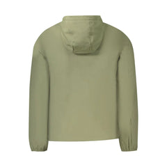 K-WAY Green Nylon Men Jacket - S