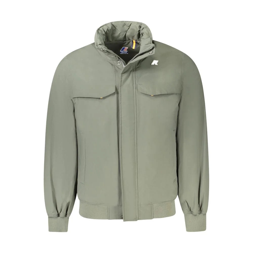 K-WAY Green Polyamide Men Jacket - S