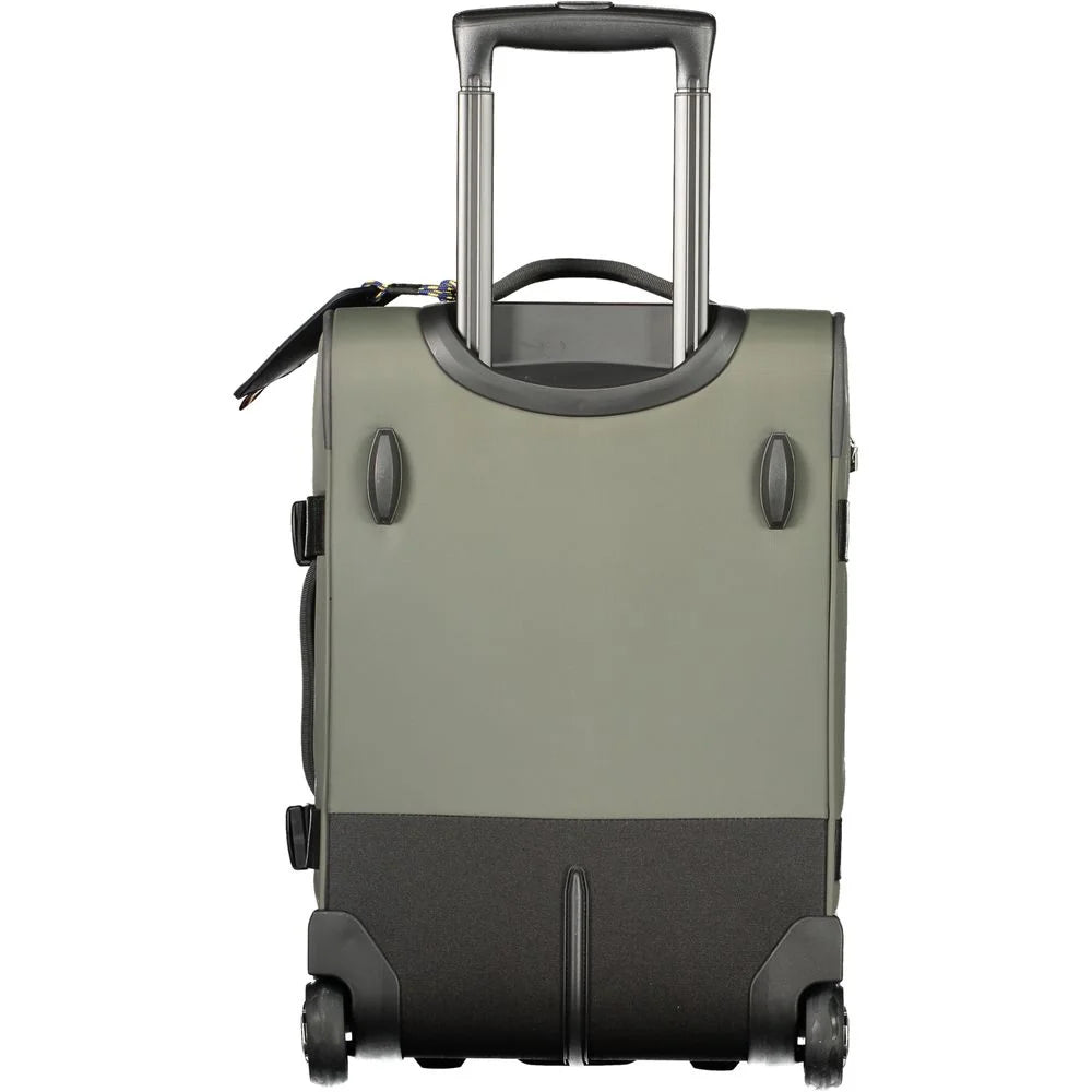 K-WAY Green Polyamide Unisex Travel Luggage