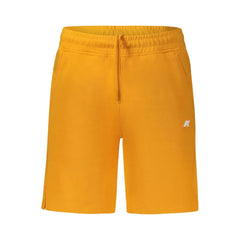 K-WAY Orange Cotton Pant - S - Jogger Shorts