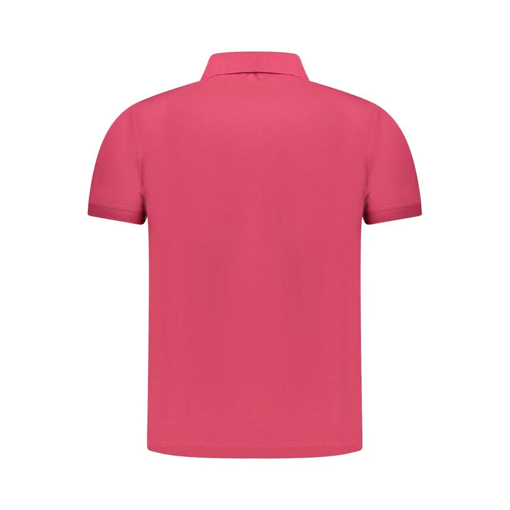 K-WAY Pink Cotton Men Polo Shirt - S - Polos