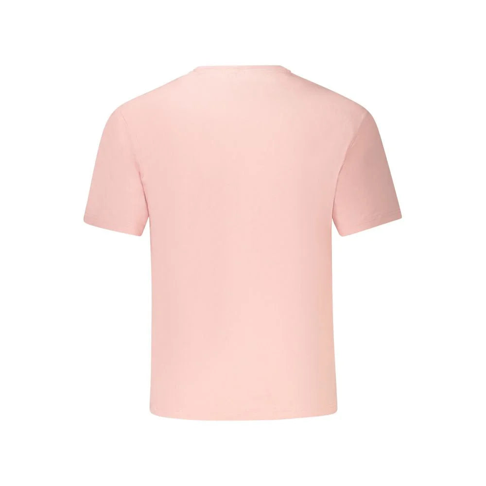 K-WAY Pink Cotton Men T-Shirt