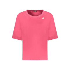 K-WAY Pink Cotton Women Top - XL