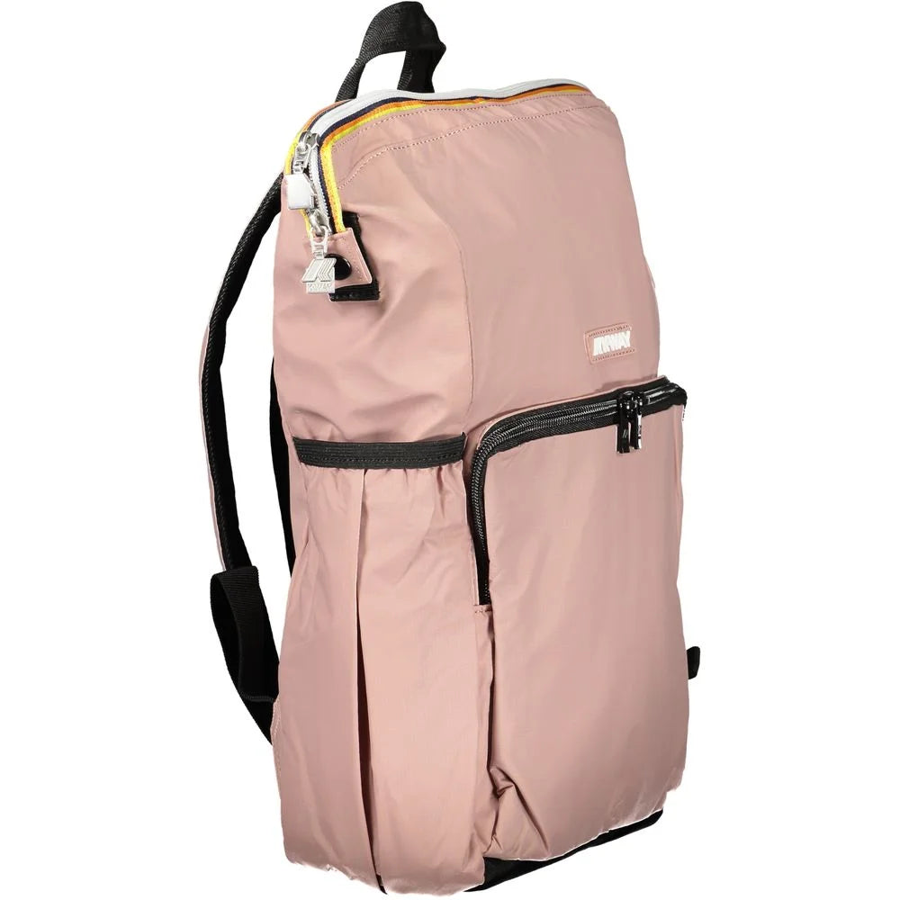 K-WAY Pink Polyamide Unisex Backpack