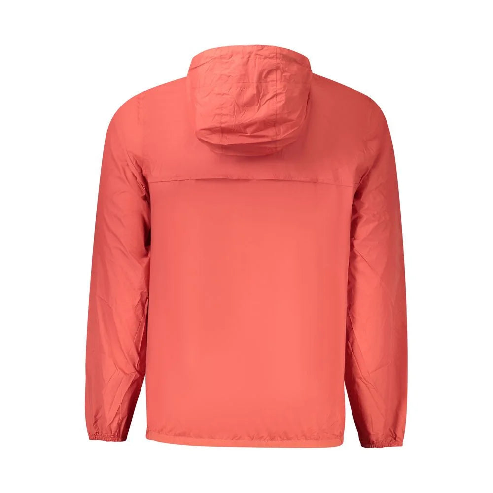 K-WAY Red Polyamide Men Jacket - S