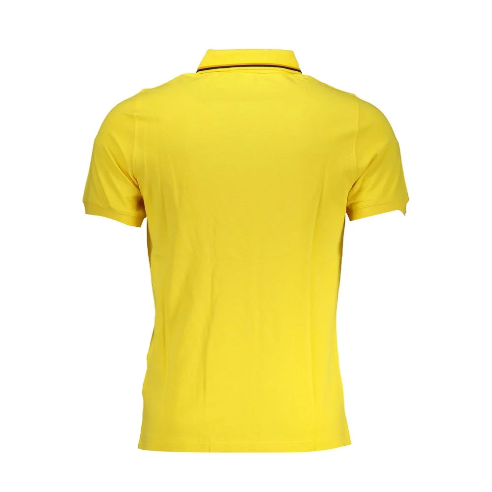 K-WAY Sunny Yellow Contrast Detail Polo - Polos