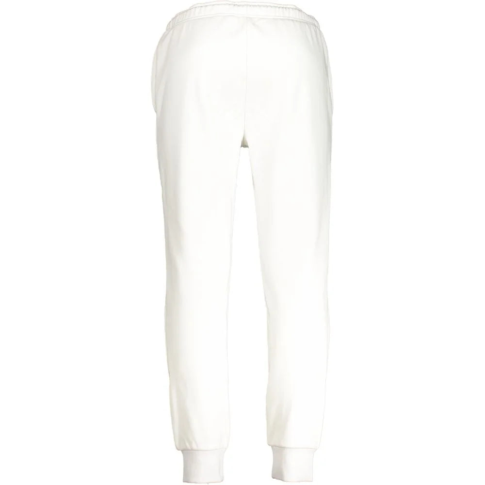 K-WAY White Cotton Pant - 2XS - Joggers