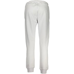 K-WAY White Cotton Pant - Joggers