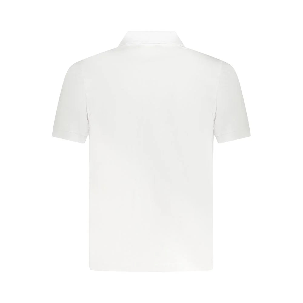 K-WAY White Cotton Polo Shirt - Polos