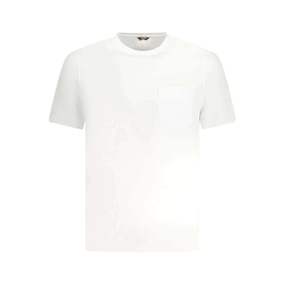 K-WAY White Cotton T-Shirt - T-Shirts