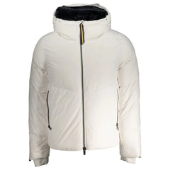 K-WAY White Polyester Men Jacket - Puffer Jackets