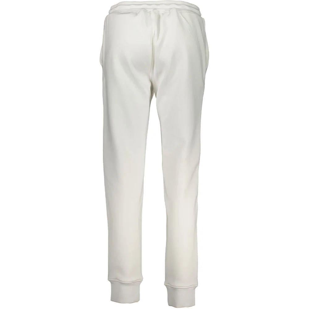 K-WAY White Polyester Pant - Joggers