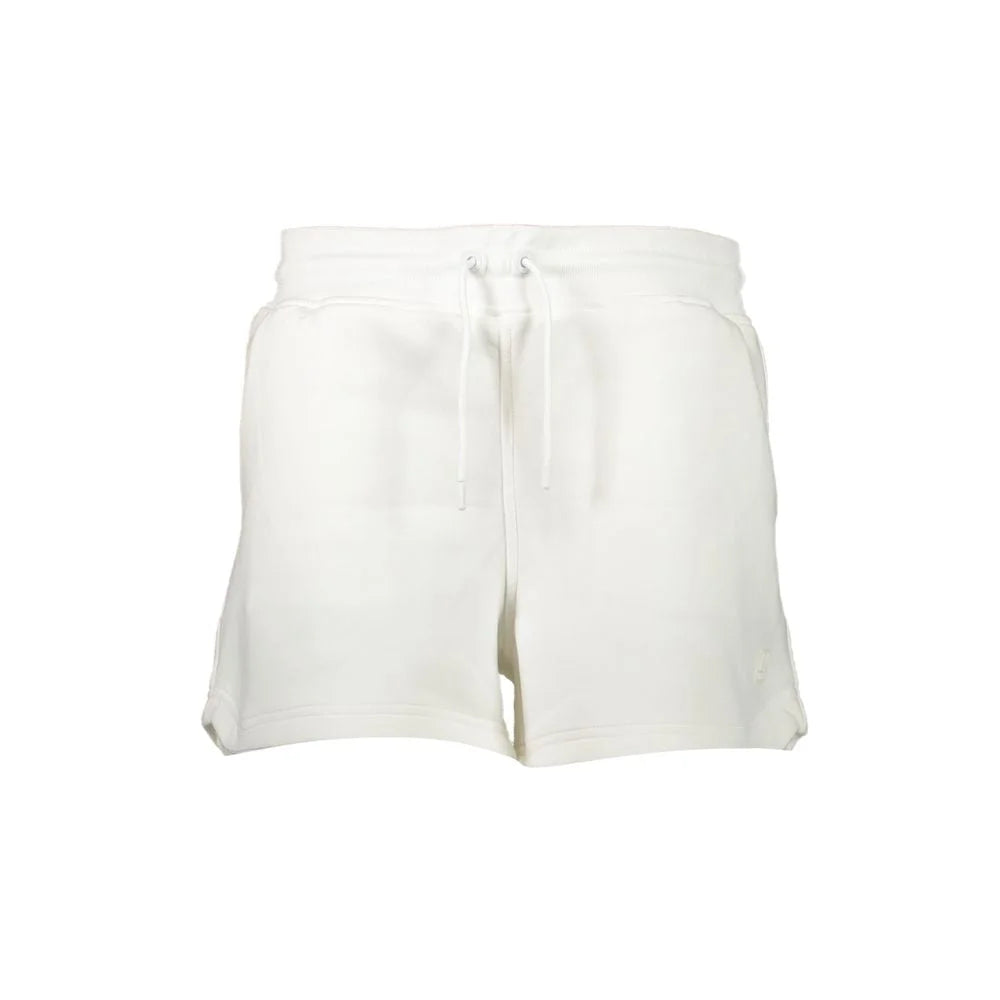 K-WAY White Polyester Pant - Shorts