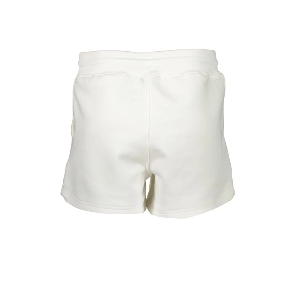 K-WAY White Polyester Pant - Shorts