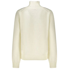 K-WAY White Wool Sweater - M