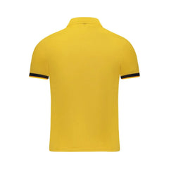 K-WAY Yellow Cotton Men Polo Shirt - S