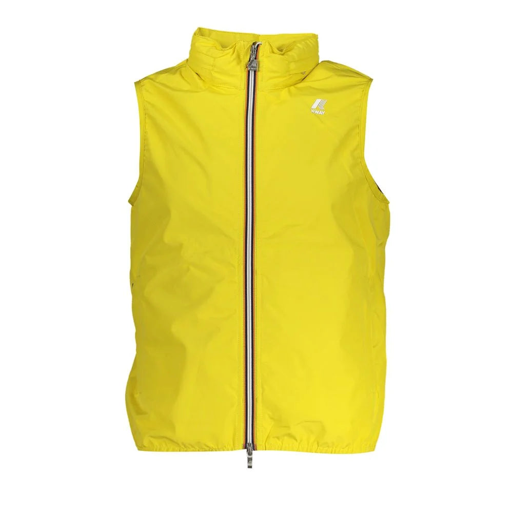K-WAY Yellow Polyester Men Jacket - S