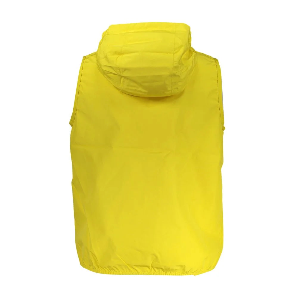 K-WAY Yellow Polyester Men Jacket - S