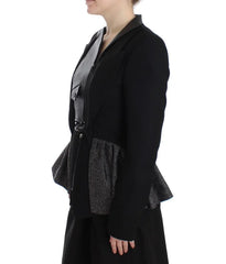 KAALE SUKTAE Black Short Blazer Coat Biker Jacket - IT38|XS - Coats & Jackets