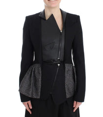 KAALE SUKTAE Black Short Blazer Coat Biker Jacket - IT38|XS - Coats & Jackets