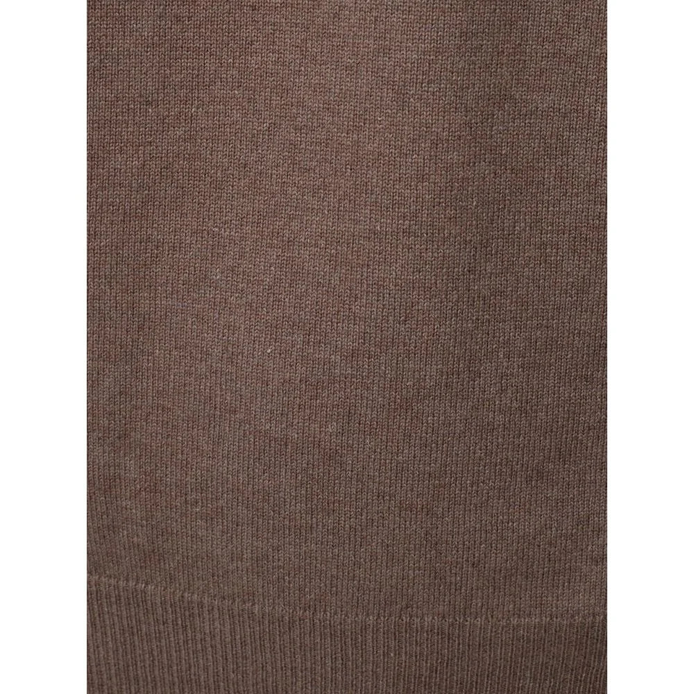 KANGRA Brown Wool Sweater - Sweaters