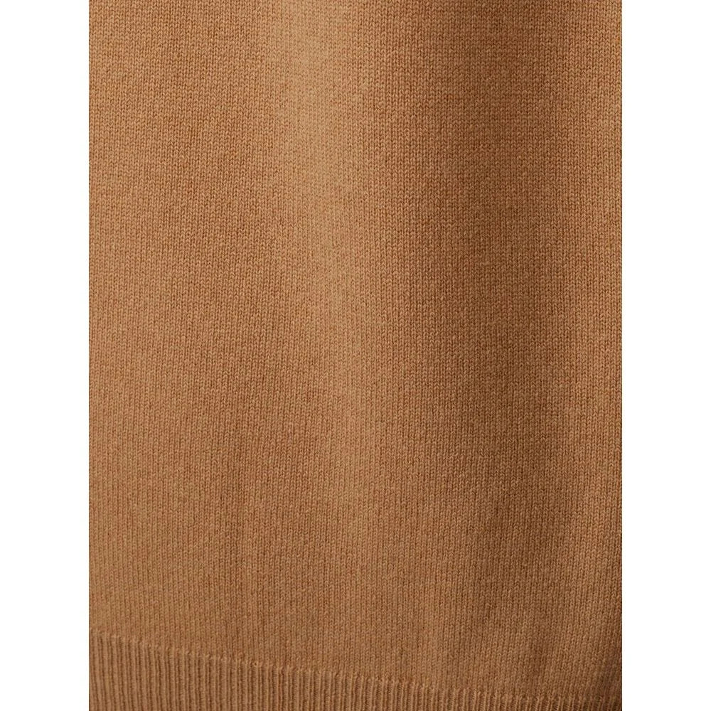KANGRA Elegant Woolen Brown Sweater for Men - Sweaters