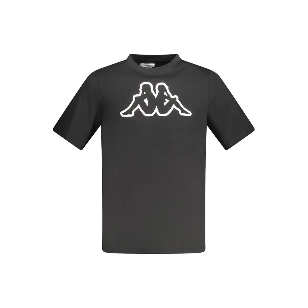 Kappa Black Cotton Men T-Shirt - T-Shirts