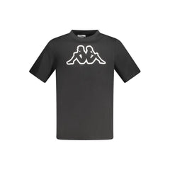 Kappa Black Cotton Men T-Shirt - T-Shirts