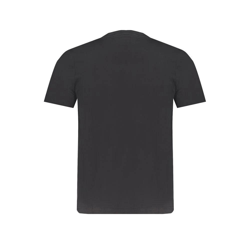 Kappa Black Cotton T-Shirt - S - T-Shirts