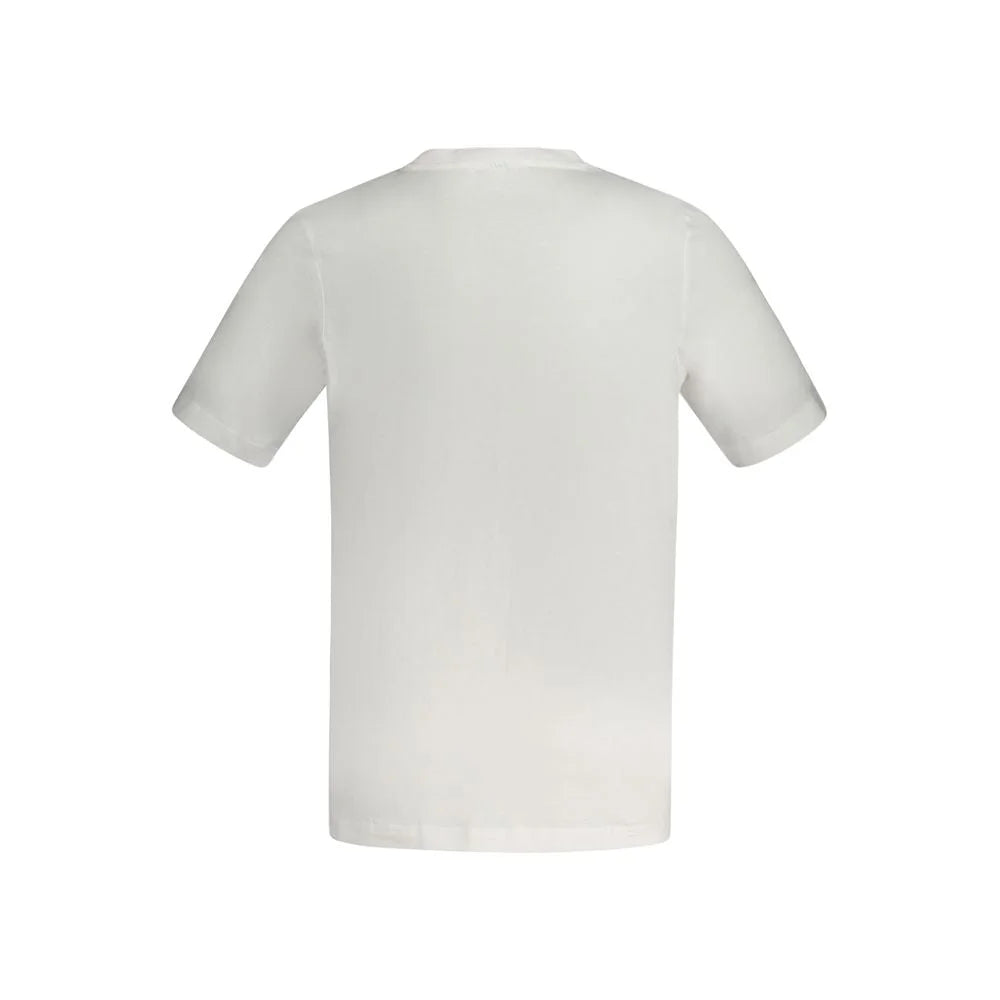 Kappa White Cotton Men T-Shirt - S - T-Shirts