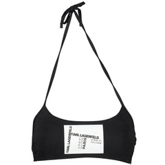 Karl Lagerfeld Black Elastane Swimwear - XS