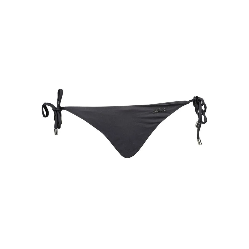 Karl Lagerfeld Black Elastane Swimwear - XS