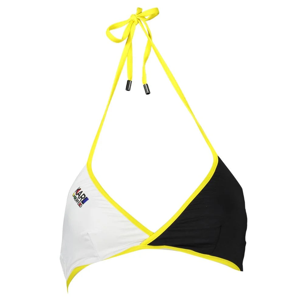 Karl Lagerfeld Black Elastane Swimwear - XS