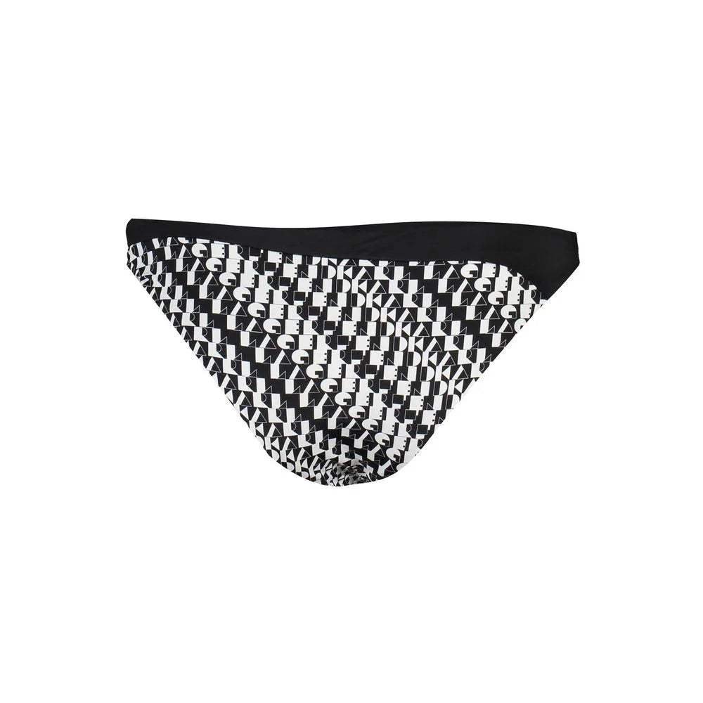 Karl Lagerfeld Black Elastane Swimwear - XS - Swim Briefs