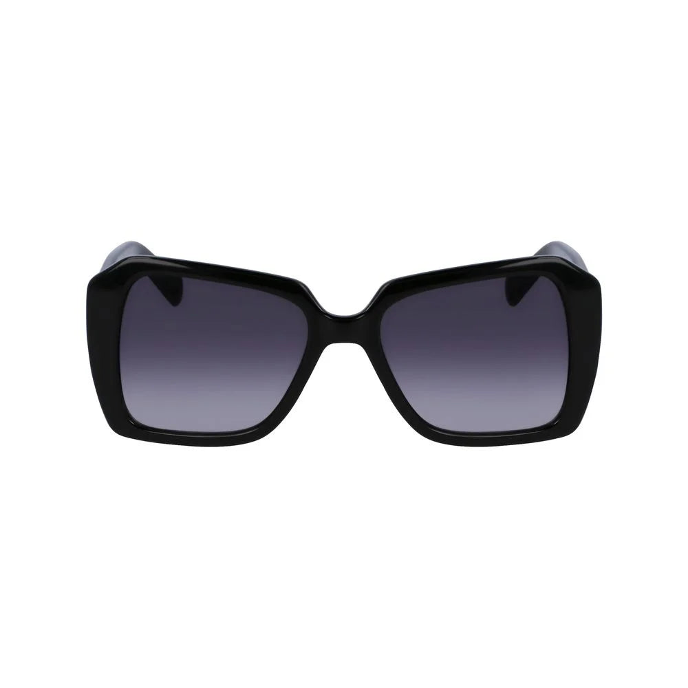 Karl Lagerfeld Black Injected Sunglasses