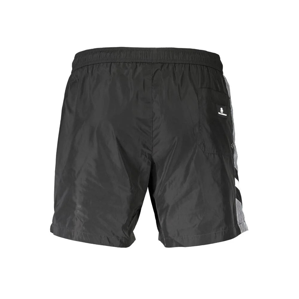 Karl Lagerfeld Black Polyester Swimwear - S - Swim Boxers
