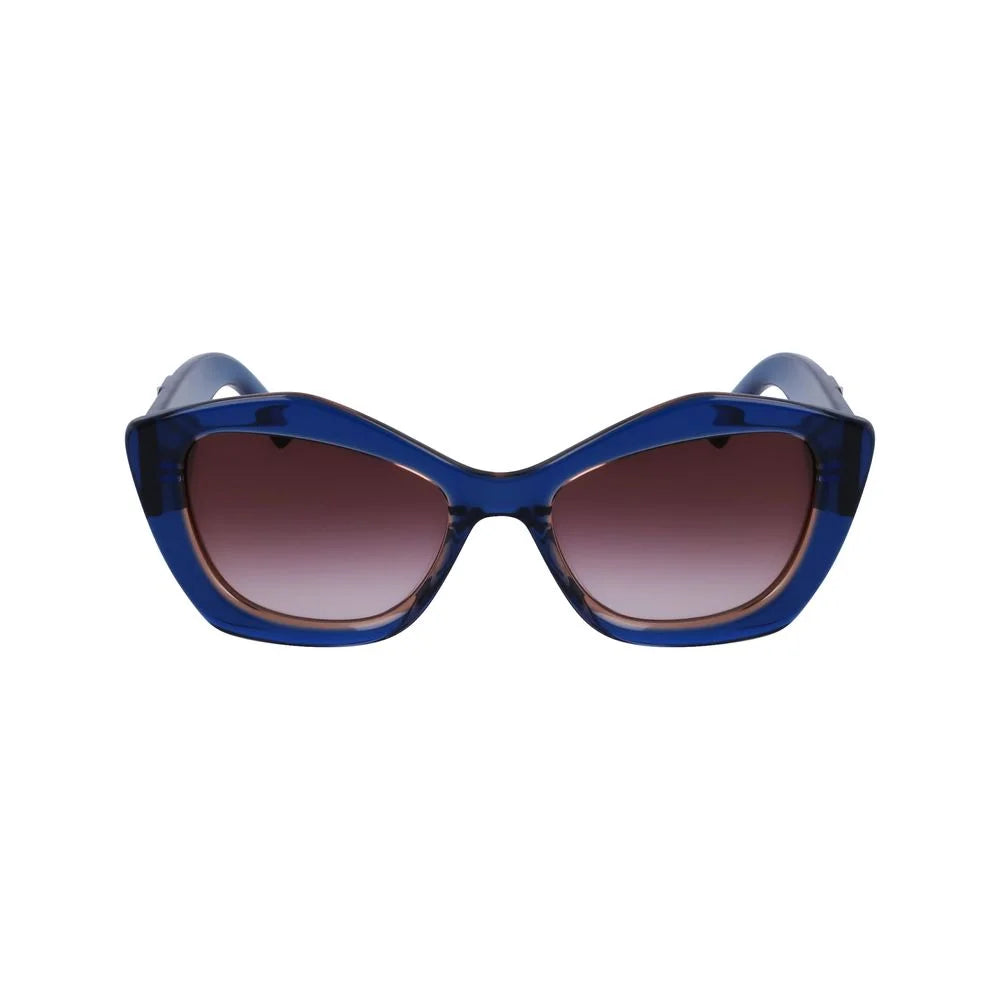 Karl Lagerfeld Blue Acetate Sunglasses