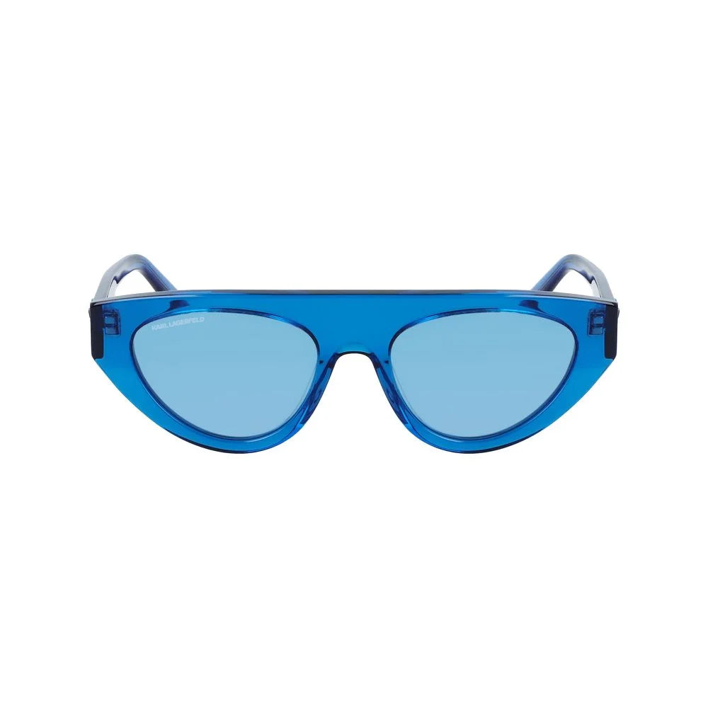 Karl Lagerfeld Blue Acetate Sunglasses - Sunglasses